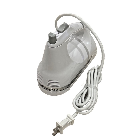 KitchenAid Handheld Mixer without Beaters; Good Working Condition; White - Picture 3 of 7